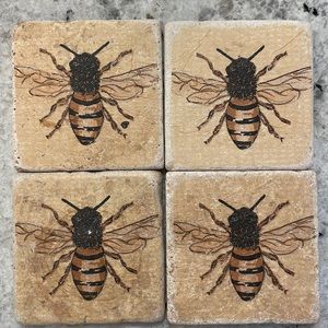 Bee coasters